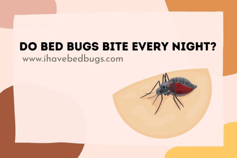 Do Bed Bugs Bite Every Night?
