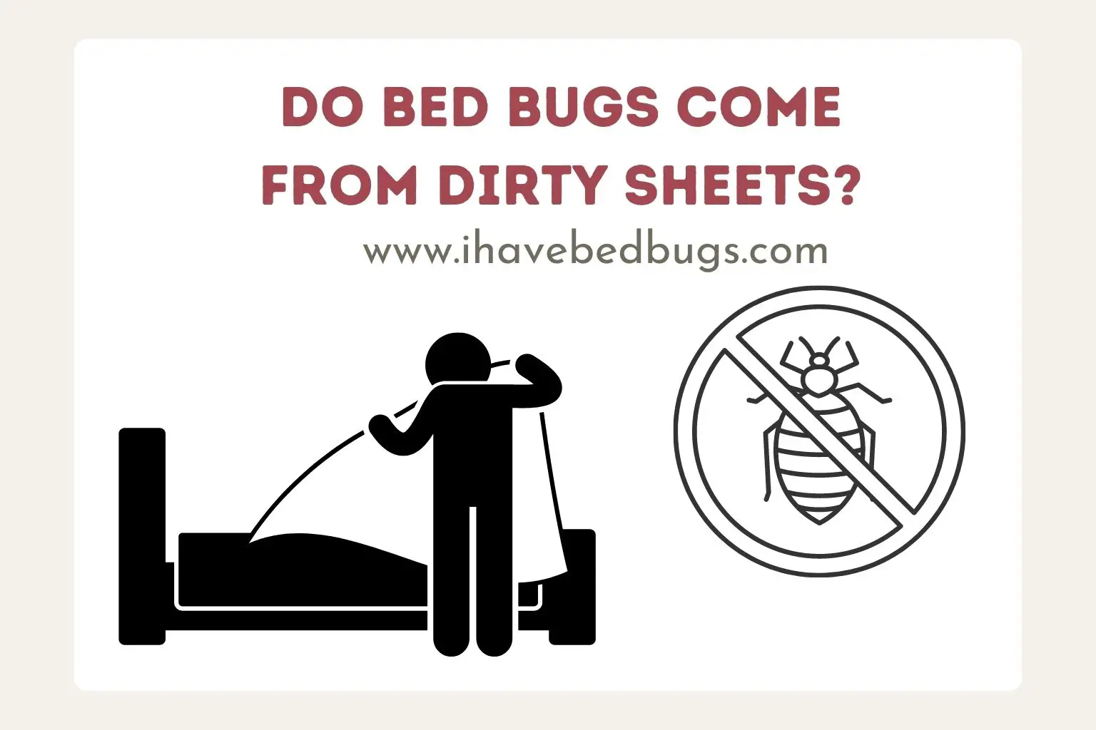 Do bed bugs come from dirty sheets