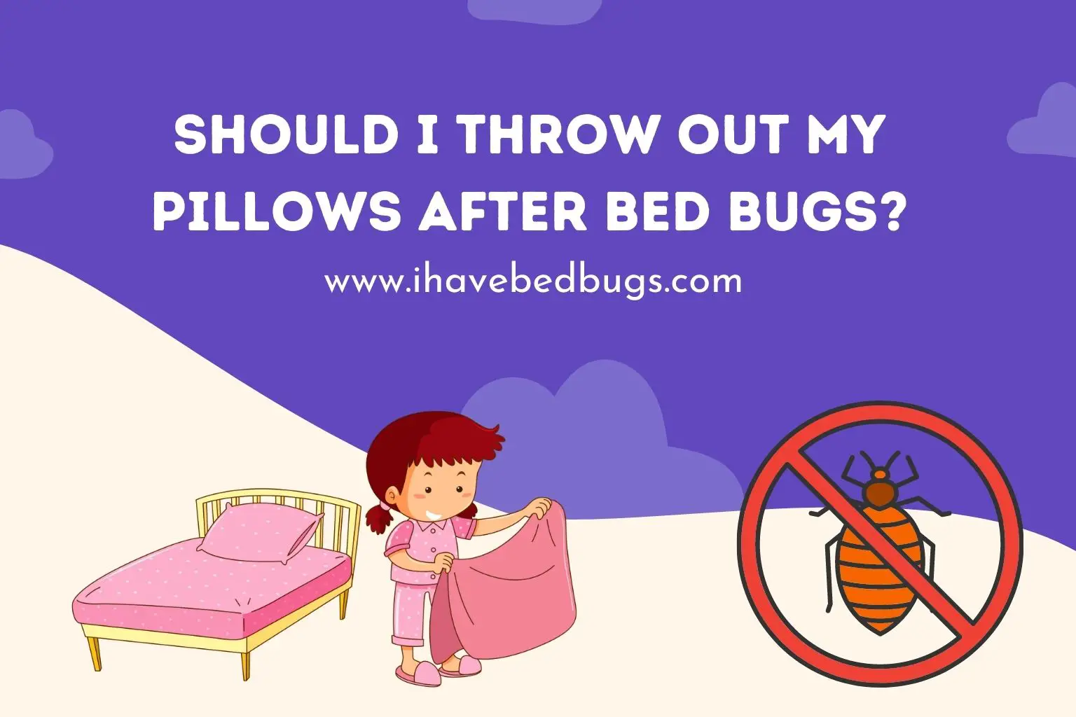 Should I throw out my pillows after bed bugs