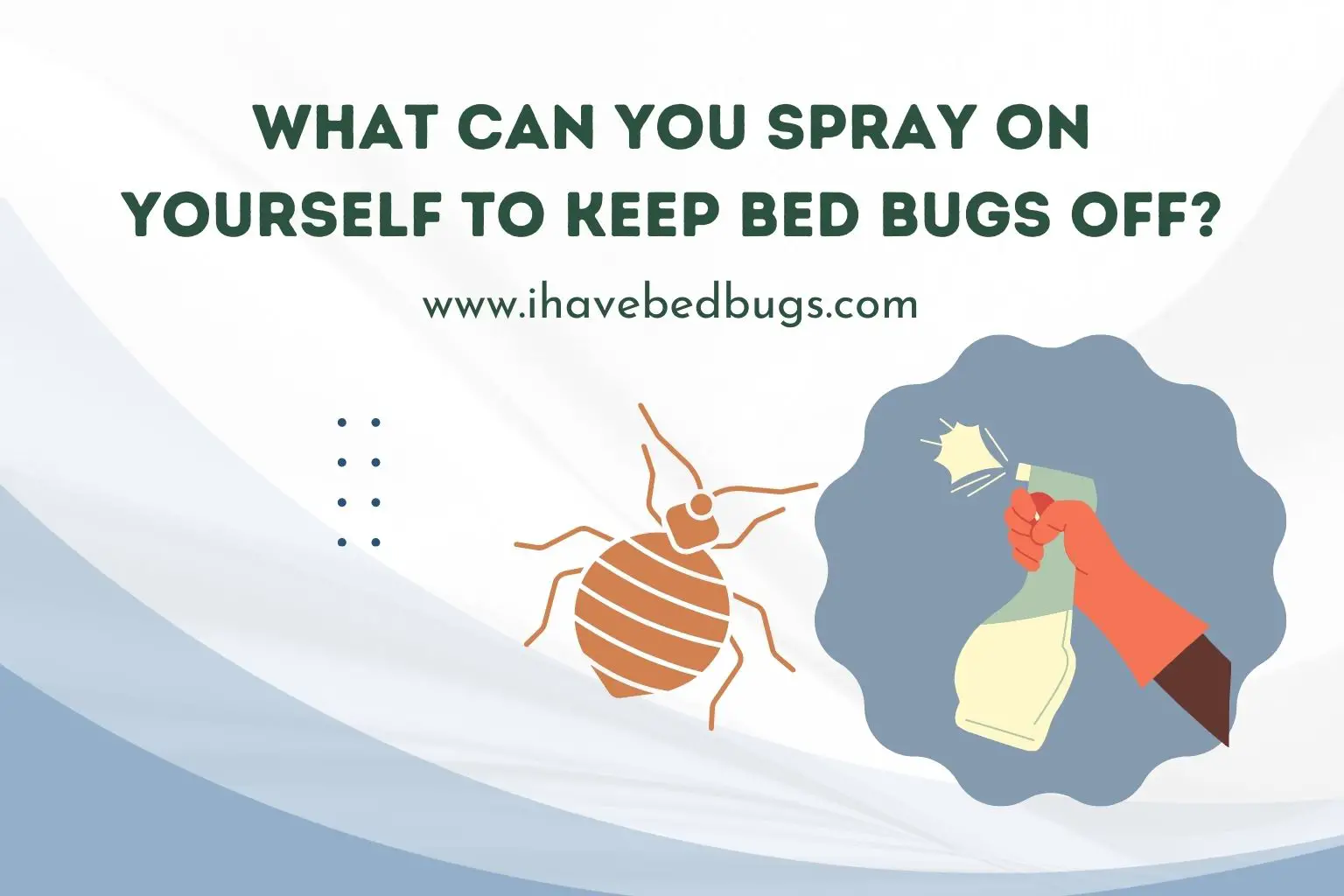 What can you spray on yourself to keep bed bugs off